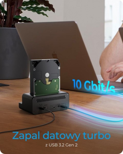 Stacja dokująca i klonująca IB-2914MSCL-C31 2,5 i 3,5 cala na M.2 NVMe Stacja dokująca i klonująca IB-2914MSCL-C31 2,5 i 3,5 cala na M.2 NVMe