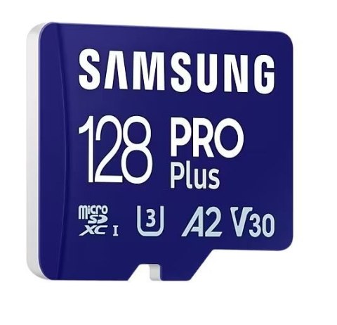 Karta pamięci microSD MB-MD128SA/EU 128GB PRO Plus + Adapter Karta pamięci microSD MB-MD128SA/EU 128GB PRO Plus + Adapter
