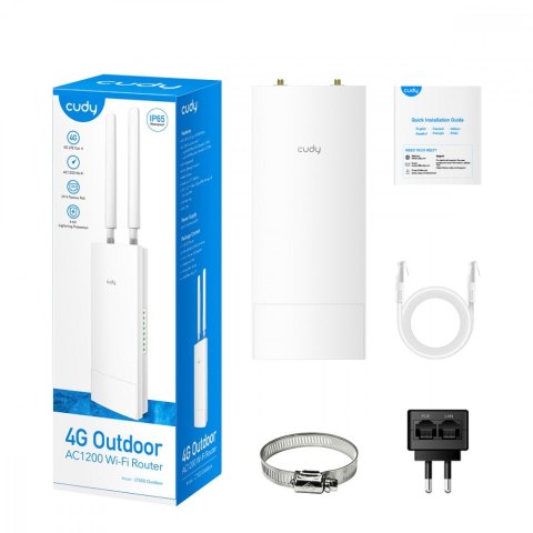 Router LT500 Outdoor 4G LTE SIM AC1200 Router LT500 Outdoor 4G LTE SIM AC1200