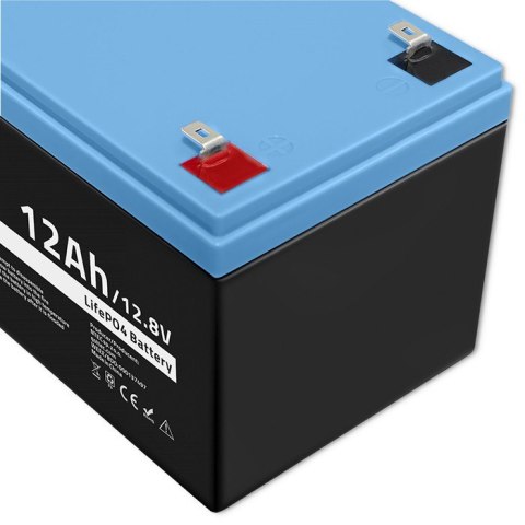 Akumulator LiFePO4 Litowo-Żelazowo-Fosforanowy | 12.8V | 12Ah | 153.6Wh | BMS Akumulator LiFePO4 Litowo-Żelazowo-Fosforanowy | 12.8V | 12Ah | 153.6Wh | BMS
