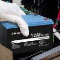 Akumulator LiFePO4 Litowo-Żelazowo-Fosforanowy | 12.8V | 12Ah | 153.6Wh | BMS