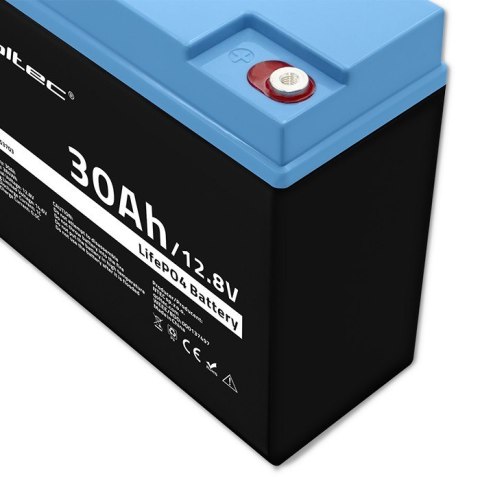 Akumulator LiFePO4 Litowo-Żelazowo-Fosforanowy | 12.8V | 30Ah | 384Wh | BMS Akumulator LiFePO4 Litowo-Żelazowo-Fosforanowy | 12.8V | 30Ah | 384Wh | BMS