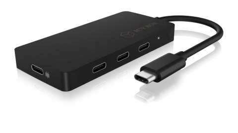 Hub IB-HUB1429-CPD 4x TYPE-C HUB USB, 3x TYPE-C, 1x TYPE-C PD do 100 Watt Hub IB-HUB1429-CPD 4x TYPE-C HUB USB, 3x TYPE-C, 1x TYPE-C PD do 100 Watt