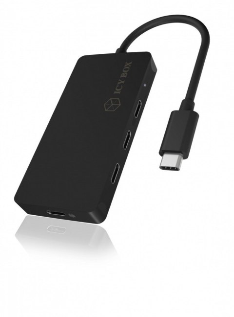 Hub IB-HUB1429-CPD 4x TYPE-C HUB USB, 3x TYPE-C, 1x TYPE-C PD do 100 Watt Hub IB-HUB1429-CPD 4x TYPE-C HUB USB, 3x TYPE-C, 1x TYPE-C PD do 100 Watt
