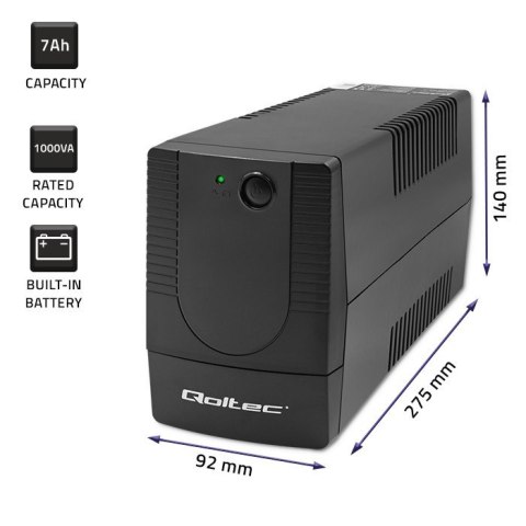 Zasilacz awaryjny UPS | Monolith | 1000VA | 600W Zasilacz awaryjny UPS | Monolith | 1000VA | 600W
