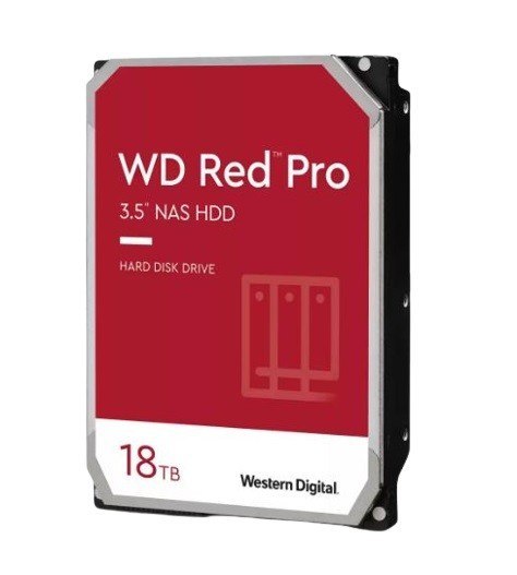Dysk Red Pro 18TB 3.5 cala 512MB SATAIII/7200rpm Dysk Red Pro 18TB 3.5 cala 512MB SATAIII/7200rpm