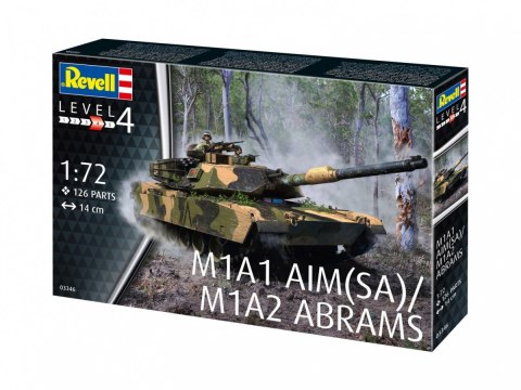 Model plastikowy M1A2 Abrams 1/72 Model plastikowy M1A2 Abrams 1/72