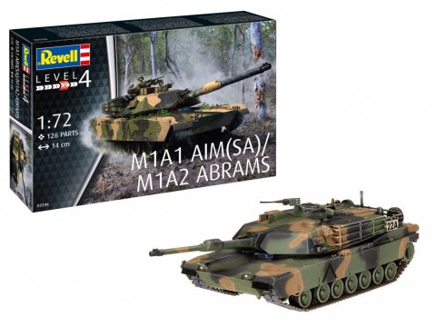 Model plastikowy M1A2 Abrams 1/72 Model plastikowy M1A2 Abrams 1/72