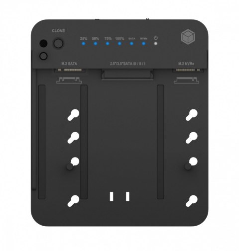 Stacja dokująca/klonująca IB-2915MSCL-C31 M.2 dla M.2 0NVMe i SATA 2,5/3,5 SSD/HDD Stacja dokująca/klonująca IB-2915MSCL-C31 M.2 dla M.2 0NVMe i SATA 2,5/3,5 SSD/HDD