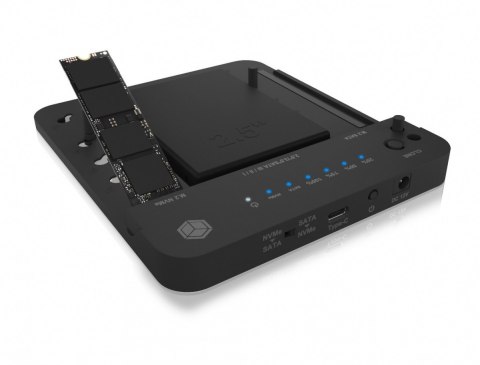 Stacja dokująca/klonująca IB-2915MSCL-C31 M.2 dla M.2 0NVMe i SATA 2,5/3,5 SSD/HDD Stacja dokująca/klonująca IB-2915MSCL-C31 M.2 dla M.2 0NVMe i SATA 2,5/3,5 SSD/HDD
