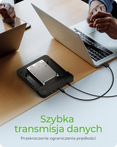 Stacja dokująca/klonująca IB-2915MSCL-C31 M.2 dla M.2 0NVMe i SATA 2,5/3,5 SSD/HDD Stacja dokująca/klonująca IB-2915MSCL-C31 M.2 dla M.2 0NVMe i SATA 2,5/3,5 SSD/HDD