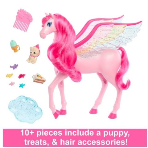 Figurka Barbie Szczypta Magii Pegaz Światła i dźwięki Figurka Barbie Szczypta Magii Pegaz Światła i dźwięki