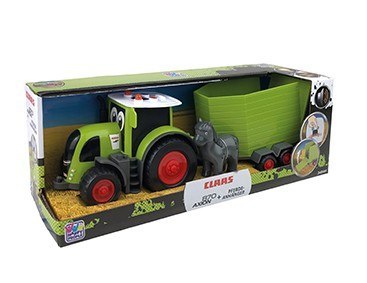 Traktor Claas z przyczepą dla konia Happy People Traktor Claas z przyczepą dla konia Happy People