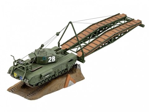 Model plastikowy Churchill A.V.R.E 1/76 Model plastikowy Churchill A.V.R.E 1/76