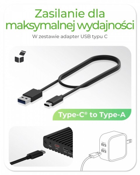 Stacja ICY BOX IB-2817MCL-C31 z funkcją klonowania dla 2x NVMe SSD Stacja ICY BOX IB-2817MCL-C31 z funkcją klonowania dla 2x NVMe SSD