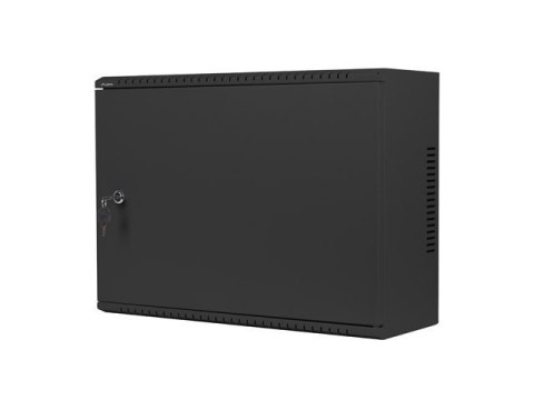 Szafa instalacyjna rack wisząca 19 cali 4u+3u 540x200 niskoprofilowa (złożona) czarna Szafa instalacyjna rack wisząca 19 cali 4u+3u 540x200 niskoprofilowa (złożona) czarna