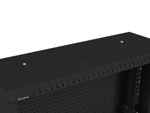 Szafa instalacyjna rack wisząca 19 cali 4u+3u 540x200 niskoprofilowa (złożona) czarna Szafa instalacyjna rack wisząca 19 cali 4u+3u 540x200 niskoprofilowa (złożona) czarna
