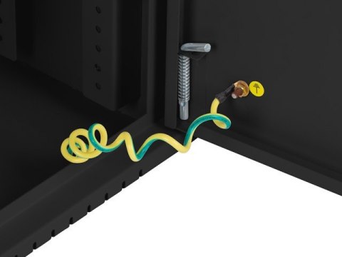 Szafa instalacyjna rack wisząca 19 cali 4u+3u 540x200 niskoprofilowa (złożona) czarna Szafa instalacyjna rack wisząca 19 cali 4u+3u 540x200 niskoprofilowa (złożona) czarna