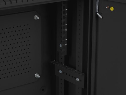 Szafa instalacyjna rack wisząca 19 cali 4u+3u 540x200 niskoprofilowa (złożona) czarna Szafa instalacyjna rack wisząca 19 cali 4u+3u 540x200 niskoprofilowa (złożona) czarna