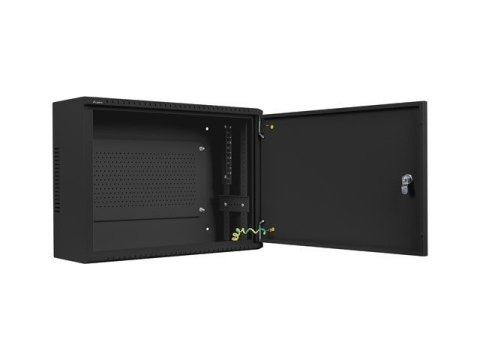 Szafa instalacyjna rack wisząca 19 cali 4u+3u 540x200 niskoprofilowa (złożona) czarna Szafa instalacyjna rack wisząca 19 cali 4u+3u 540x200 niskoprofilowa (złożona) czarna