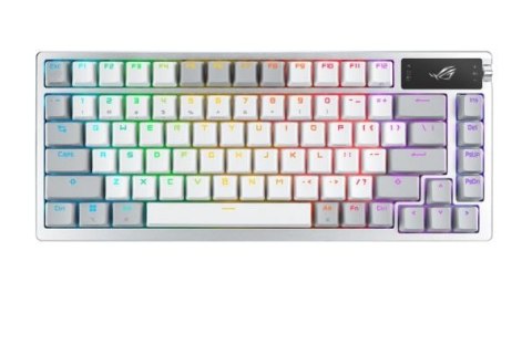 Klawiatura ROG Azoth White NX OLED 8000Hz/0.125ms/NX/USB 2.0 Klawiatura ROG Azoth White NX OLED 8000Hz/0.125ms/NX/USB 2.0