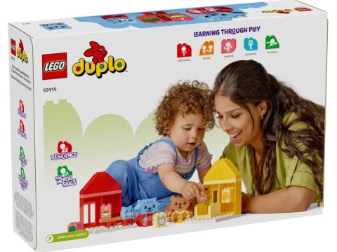 Klocki DUPLO 10414 Codzienne czynności: jedzenie i pora snu Klocki DUPLO 10414 Codzienne czynności: jedzenie i pora snu