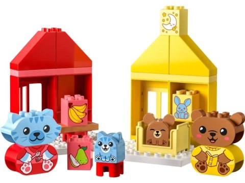 Klocki DUPLO 10414 Codzienne czynności: jedzenie i pora snu Klocki DUPLO 10414 Codzienne czynności: jedzenie i pora snu