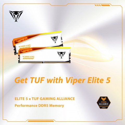 Pamięć DDR5 Viper Elite 5 RGB TUF 32GB/6000 (2x16GB) CL36 Pamięć DDR5 Viper Elite 5 RGB TUF 32GB/6000 (2x16GB) CL36