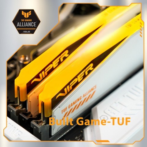 Pamięć DDR5 Viper Elite 5 RGB TUF 32GB/6000 (2x16GB) CL36 Pamięć DDR5 Viper Elite 5 RGB TUF 32GB/6000 (2x16GB) CL36