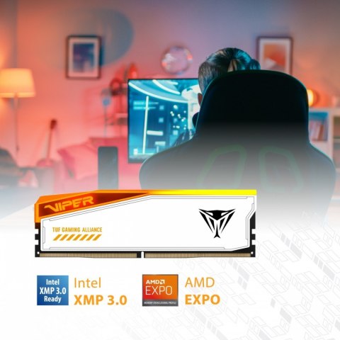 Pamięć DDR5 Viper Elite 5 RGB TUF 32GB/6000 (2x16GB) CL36 Pamięć DDR5 Viper Elite 5 RGB TUF 32GB/6000 (2x16GB) CL36