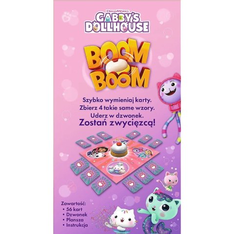 Gra Boom Boom Koci Domek Gabi (Gabbys Dollhouse) Gra Boom Boom Koci Domek Gabi (Gabbys Dollhouse)