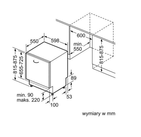 Zmywarka SN65YX00CE Zmywarka SN65YX00CE
