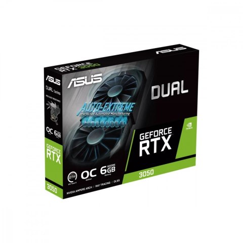 Karta graficzna GeForce RTX 3050 DUAL OC 6GB GDDR6 96bit DP/HDMI Karta graficzna GeForce RTX 3050 DUAL OC 6GB GDDR6 96bit DP/HDMI