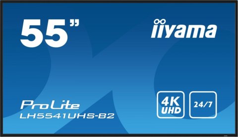 Monitor 54.6 cala ProLite LH5541UHS-B2 24/7 500cd 4K IPS Monitor 54.6 cala ProLite LH5541UHS-B2 24/7 500cd 4K IPS