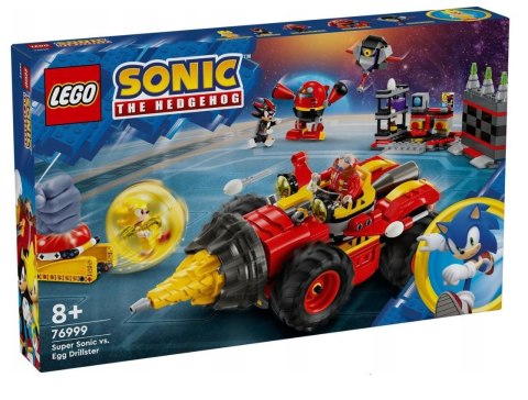 Klocki Sonic 76999 Super Sonic kontra Egg Drillster Klocki Sonic 76999 Super Sonic kontra Egg Drillster
