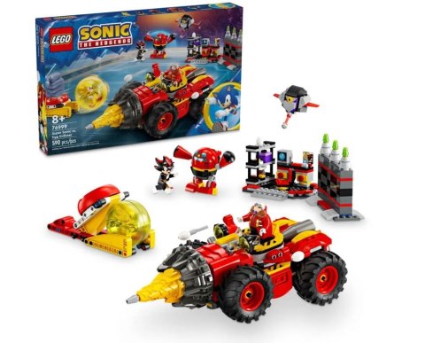 Klocki Sonic 76999 Super Sonic kontra Egg Drillster Klocki Sonic 76999 Super Sonic kontra Egg Drillster