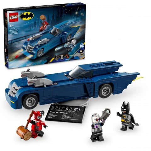 Klocki Super Heroes 76274 Batman z batmobilem kontra Harley Quinn i Mr. Freeze Klocki Super Heroes 76274 Batman z batmobilem kontra Harley Quinn i Mr. Freeze
