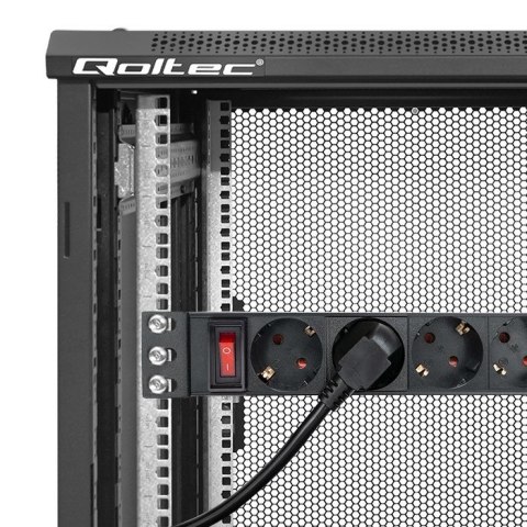 Listwa zasilająca PDU do RACK 10" | 1U | 16A | 4xSchuko | 1.8m Listwa zasilająca PDU do RACK 10" | 1U | 16A | 4xSchuko | 1.8m