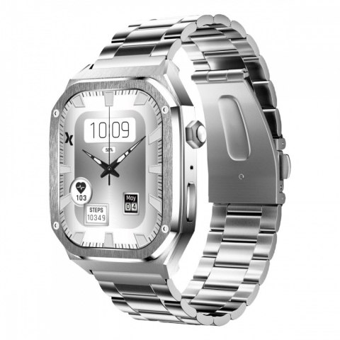 Smartwatch FW65 Iron S Srebrny Smartwatch FW65 Iron S Srebrny