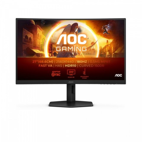 Monitor CQ27G4X 27 cali Zakrzywiony Fast VA 180Hz HDMIx2 DP HAS Monitor CQ27G4X 27 cali Zakrzywiony Fast VA 180Hz HDMIx2 DP HAS