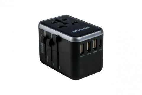 Ładowarka i adapter podróżny UTA-04 49546 PD 61W, QC 3.0, 2x USB-C, 3x USB-A Ładowarka i adapter podróżny UTA-04 49546 PD 61W, QC 3.0, 2x USB-C, 3x USB-A