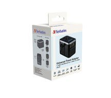 Ładowarka i adapter podróżny UTA-04 49546 PD 61W, QC 3.0, 2x USB-C, 3x USB-A Ładowarka i adapter podróżny UTA-04 49546 PD 61W, QC 3.0, 2x USB-C, 3x USB-A