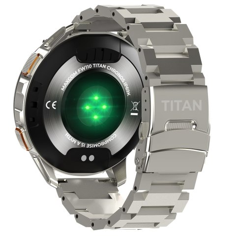 Smartwatch FW110 Titan Chronos Srebrny Smartwatch FW110 Titan Chronos Srebrny