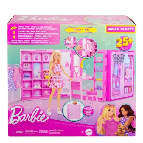 Szafa Marzeń lalki Barbie z ubraniami Szafa Marzeń lalki Barbie z ubraniami
