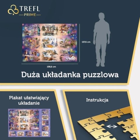 Puzzle 13500 elementów Cities Beyond the Clouds Puzzle 13500 elementów Cities Beyond the Clouds