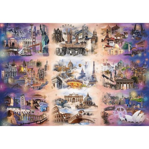 Puzzle 13500 elementów Cities Beyond the Clouds Puzzle 13500 elementów Cities Beyond the Clouds