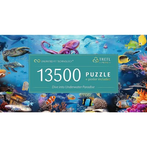 Puzzle 13500 elementów Rafa koralowa Puzzle 13500 elementów Rafa koralowa