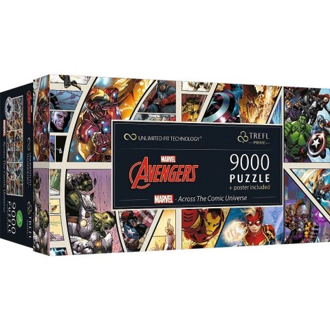 Puzzle 9000 elementów Marvel Across the Comic Universe Puzzle 9000 elementów Marvel Across the Comic Universe