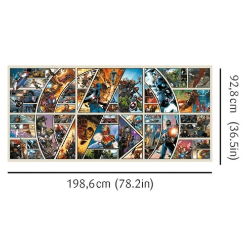 Puzzle 9000 elementów Marvel Across the Comic Universe Puzzle 9000 elementów Marvel Across the Comic Universe