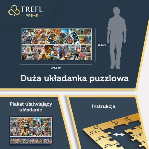 Puzzle 9000 elementów Marvel Across the Comic Universe Puzzle 9000 elementów Marvel Across the Comic Universe